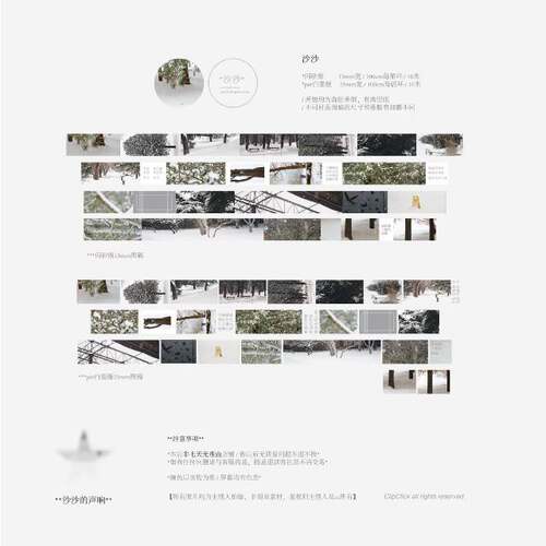 soii手帐分装|ClipClick pet/闪砂胶带《沙沙》