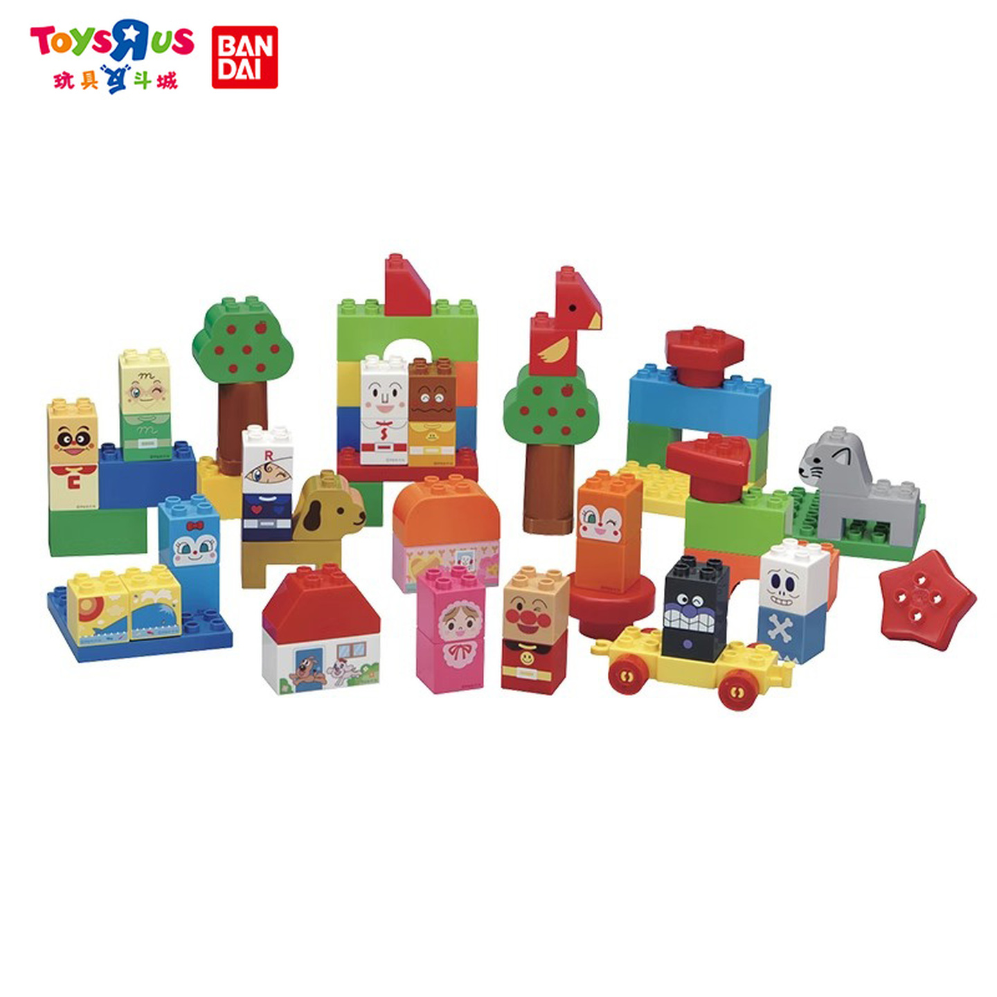 面包超人初阶积木豪华套装