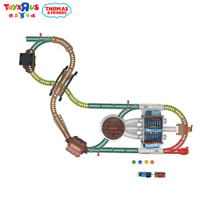 反斗城托马斯轨道大师系列经典 电礼物 火车站轨道套装