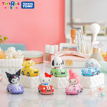TOMICA TUNES三丽鸥盲盒潮玩小车玩具摆件hello kitty周边礼物