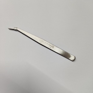 手工diy钩针布艺玩偶人偶工具尖头弯头125mm不锈钢镊子夹眼睛配件