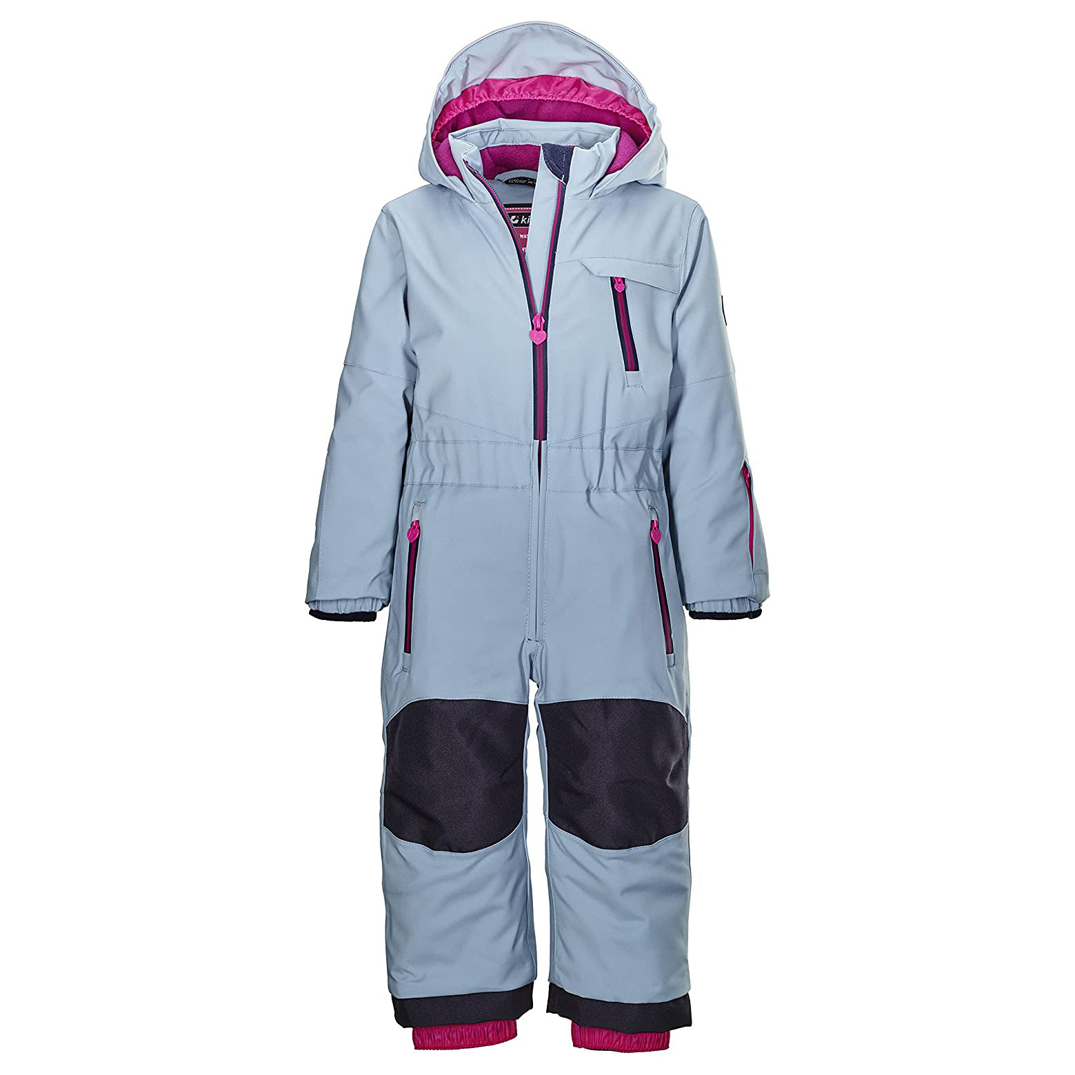 killtec可加长儿童连体滑雪服德国原单 夹棉加绒防水防风户外保暖