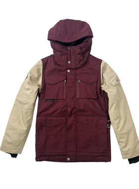 断码清仓-南恩女款滑雪服套头上衣单板防风防水冬季夹棉保暖户外