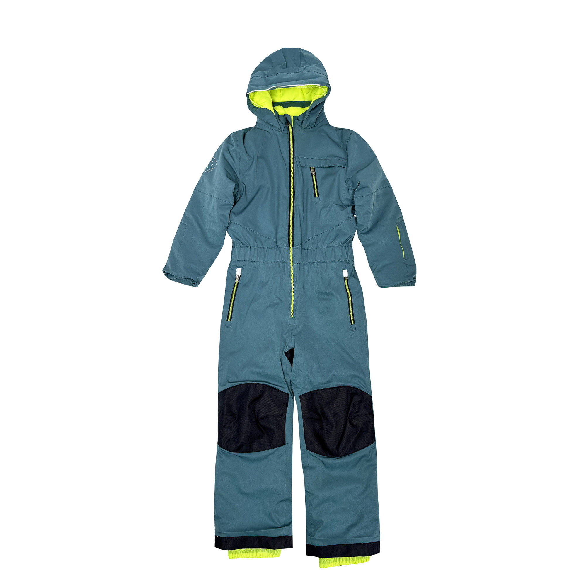 25款儿童滑雪服连体可加长冬季夹棉防风防水夹克户外保暖双板防寒