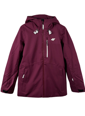 4*f女单板滑雪服上衣冬季夹棉防水冲锋衣防风保暖单板fob雪山防寒