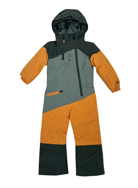 protest儿童连体滑雪服冬季夹棉款防风防水单板双板户外保暖