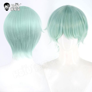 秀琴家Baby 贝比cos假发 Saja Boys沙加男孩 Kpop恶魔男团 薄荷绿