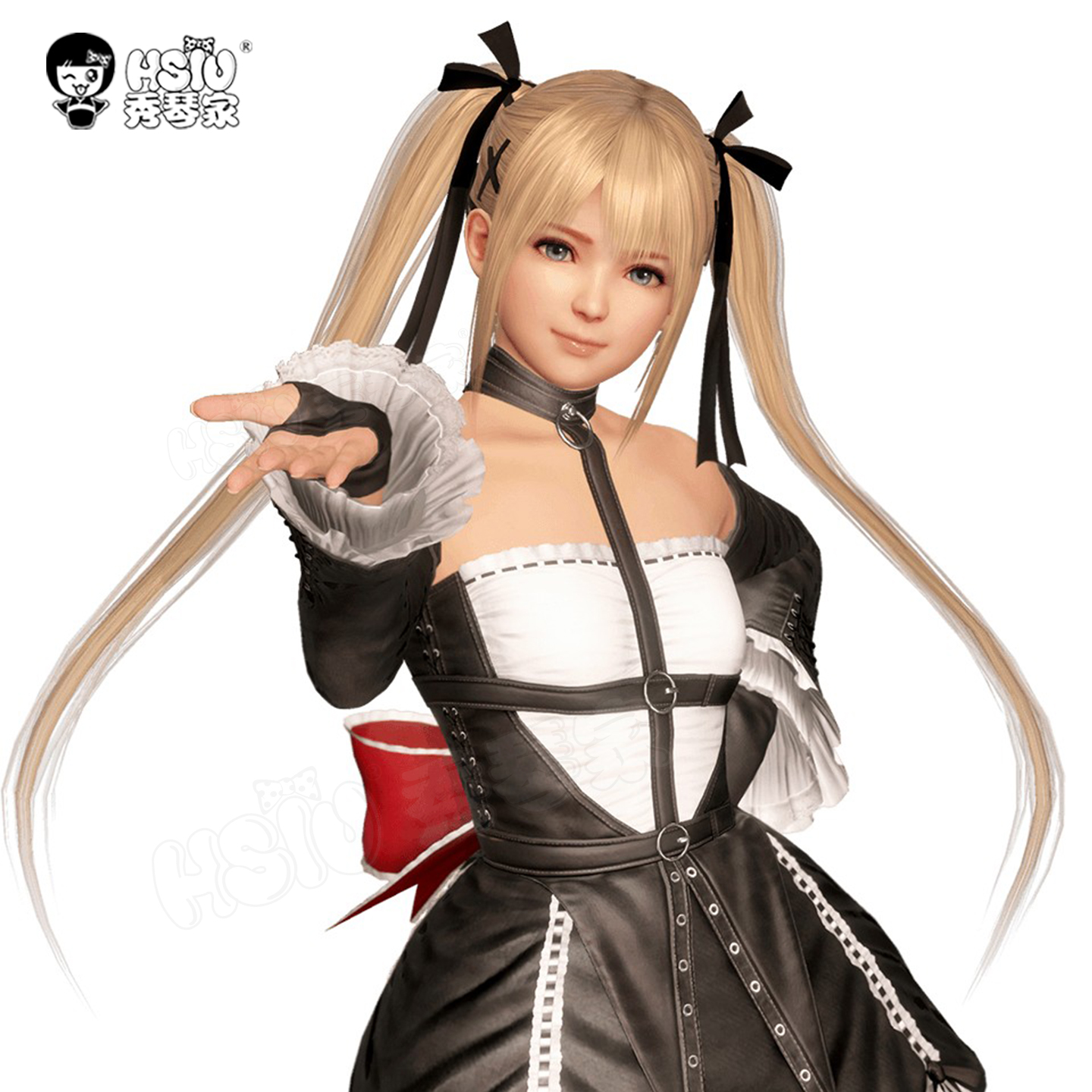 秀琴家 死或生cos假发 玛丽罗斯玛莉萝丝cosplay假发 金色双马尾