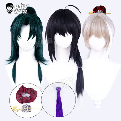 秀琴家周瑜郑成功cos假发Fate