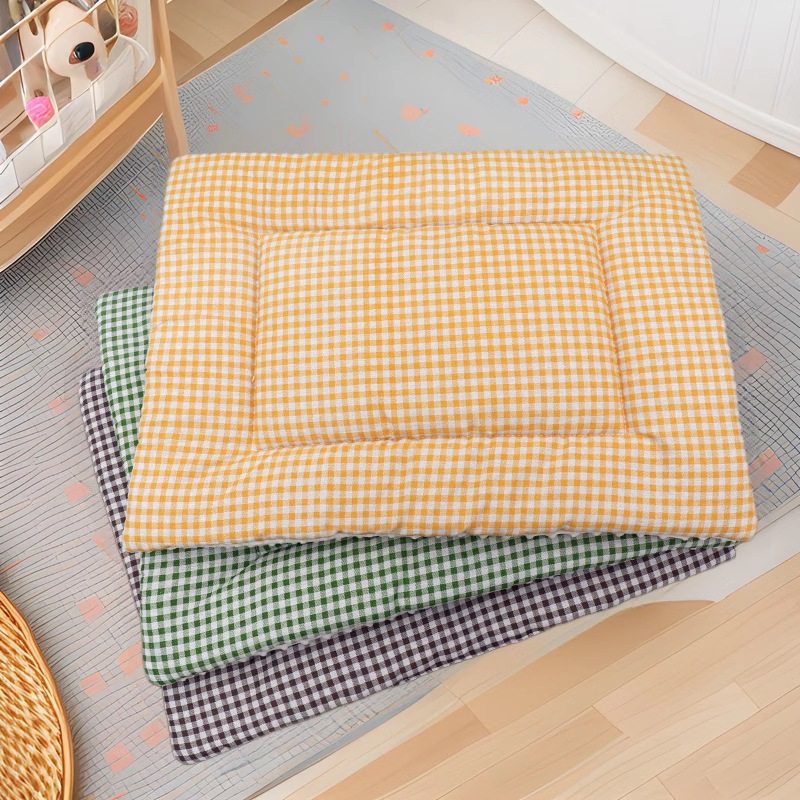 宠物垫子猫咪狗垫子四季通用清新豆豆绒格子简约睡垫地毯睡床窝垫,宠物/宠物食品及用品,猫狗垫子,淘宝优惠券,粉丝福利购,淘宝优惠卷