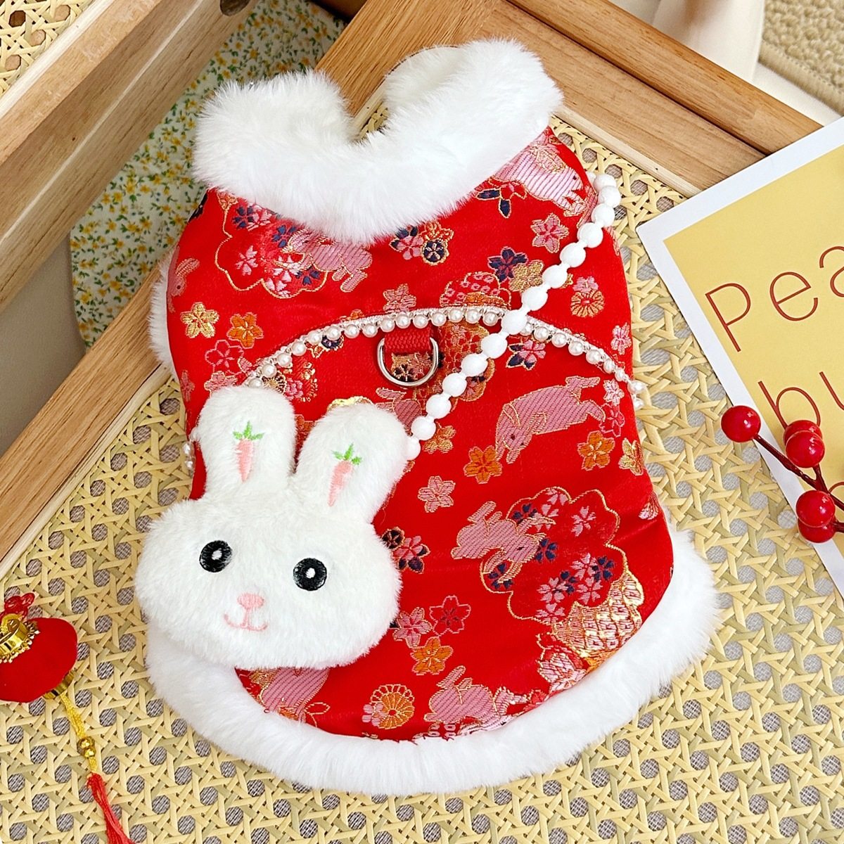 冬季加厚毛绒宠物两脚衣服背心小型犬猫咪狗狗拜年服卡通中式唐装,宠物/宠物食品及用品,狗宠物服装/雨衣,淘宝优惠券,粉丝福利购,淘宝优惠卷