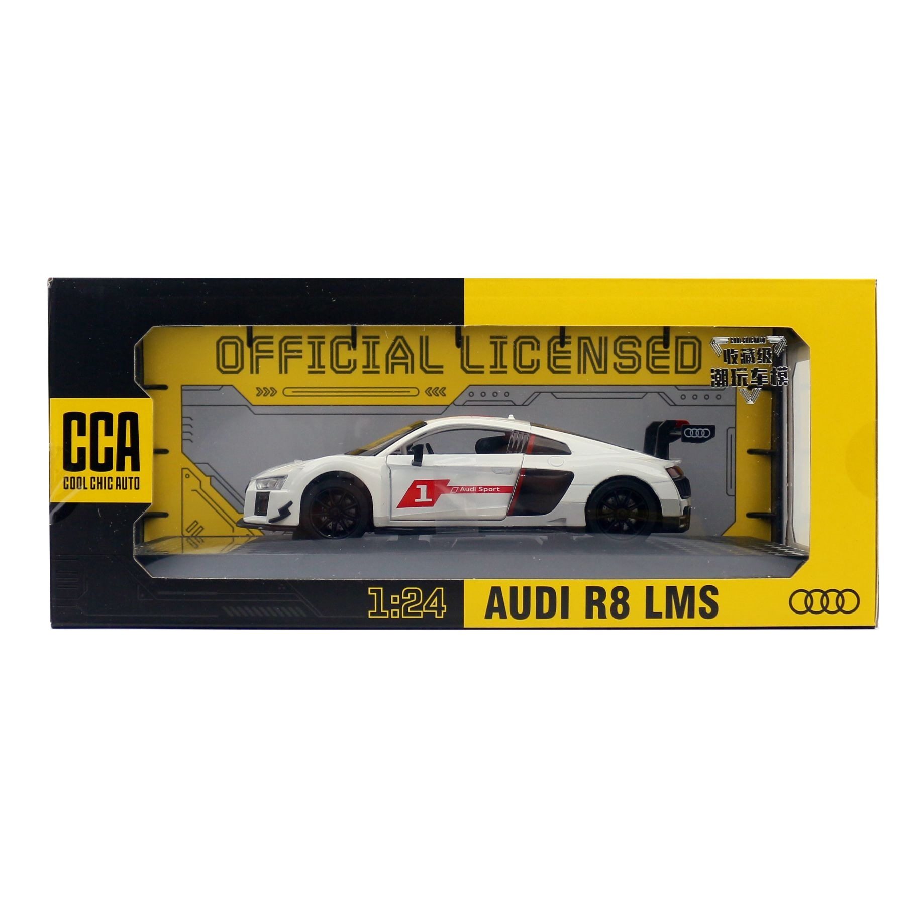 合金车模R8LMS拉力赛车汽车玩具