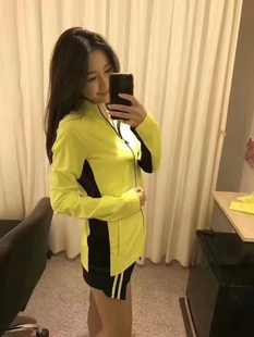 HOII后益双色立领拉链T防晒直筒长袖 防晒 衣服外套清凉透气UPF50