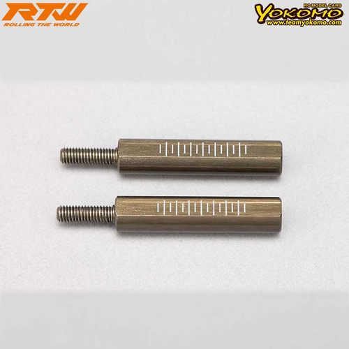 D-156-27AA YOKOMO  YD-2 轻量化铝制前下摆臂专用拉杆 27mm