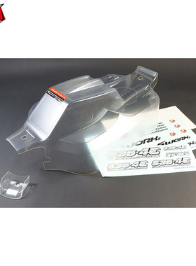 SWORKZ S35-4E 电版鹰犬式4代透明车壳（已裁剪）SW-258001C-E