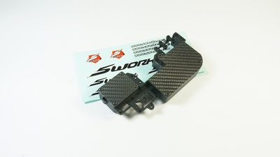 SWORKZ S35-3 碳纤接收机二楼板含电池上盖/接收上盖 SWC-210088