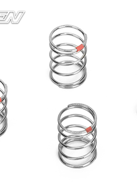 CARTEN M210 1/10 Mini 4WD避震器弹簧1.2X22mm红色软 #NBA227