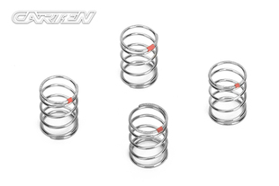 CARTEN M210 1/10 Mini 4WD避震器弹簧1.2X22mm红色软 #NBA227