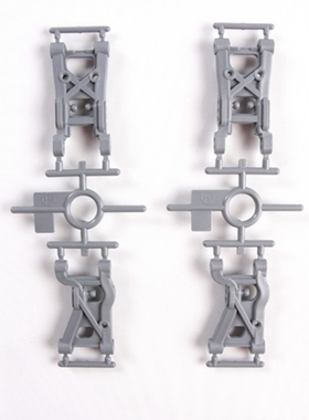 田宫 XV01 F部件 A臂套件 塑胶 灰色 #19000188