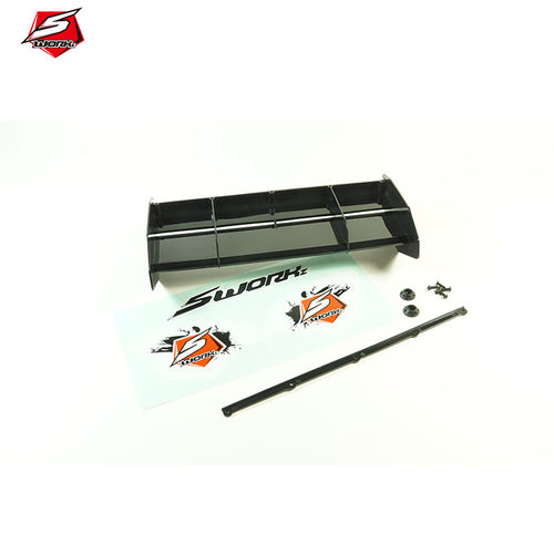 SWORKZ  1/8越野車用方程式2代竞赛车尾翼(黑) SW-228008BK