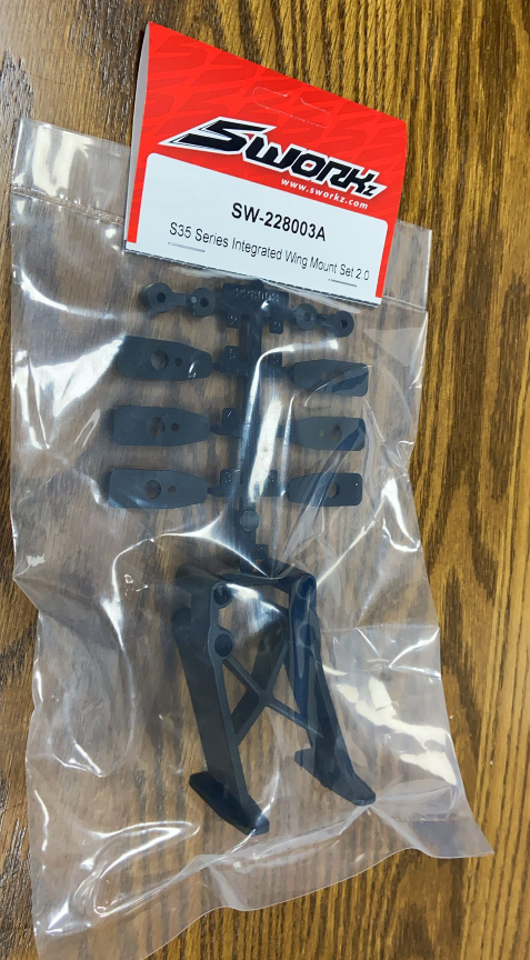 Sworkz 35-4遥控模型车 尾翼架 SW-228003A