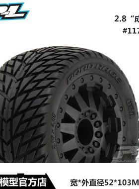 美国PL 30系列  2.8 F11 成品后轮胎  2个 中硬 103*52 #1172-14