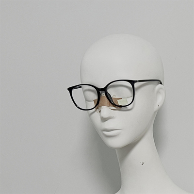 C和H 3282 意大利进口板材眼镜 大圈猫眼款修脸装饰镜 近视镜 INS