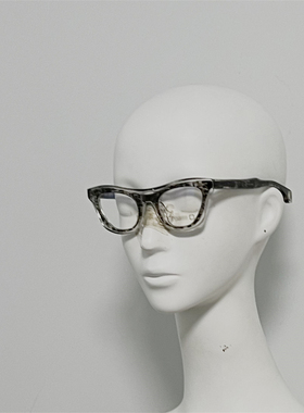 BK92 ARATA 日裔设计师 意产订制板材眼镜 近视镜 装饰镜 框中框