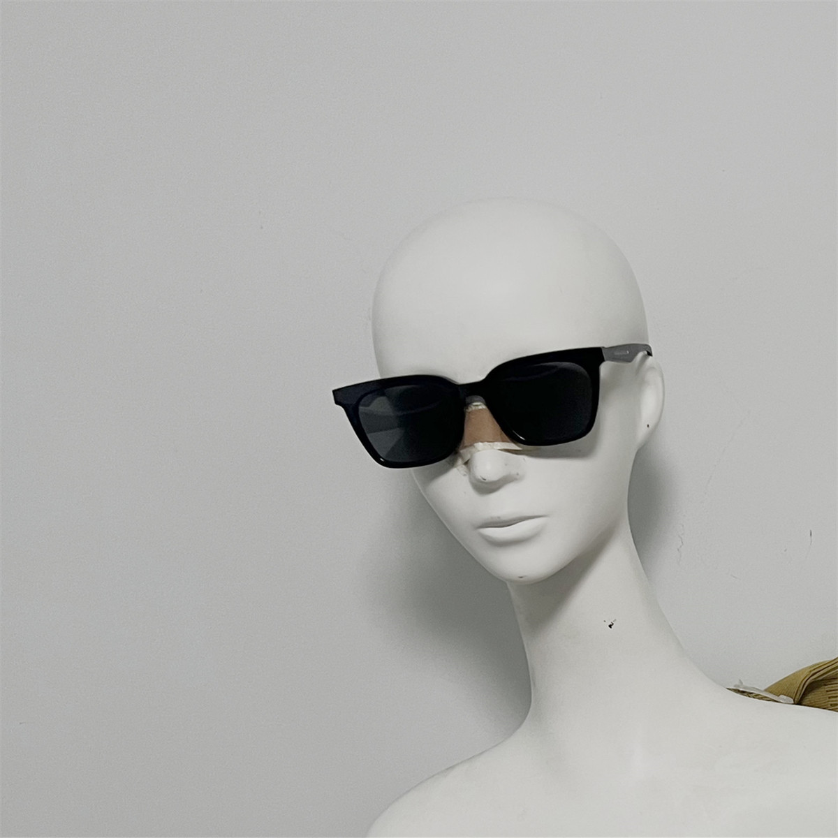 棒子A57 男女意产进口板材超大方框太阳镜 大框修脸墨镜 小瑕处理