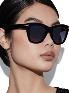 TF685B 女式意产进口定制板材太阳镜 猫眼大框修脸墨镜 24年订单