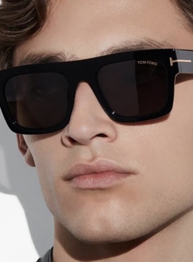 TF711 意产进口定制板材太阳镜 超超大方框修脸墨镜 25年订单样品