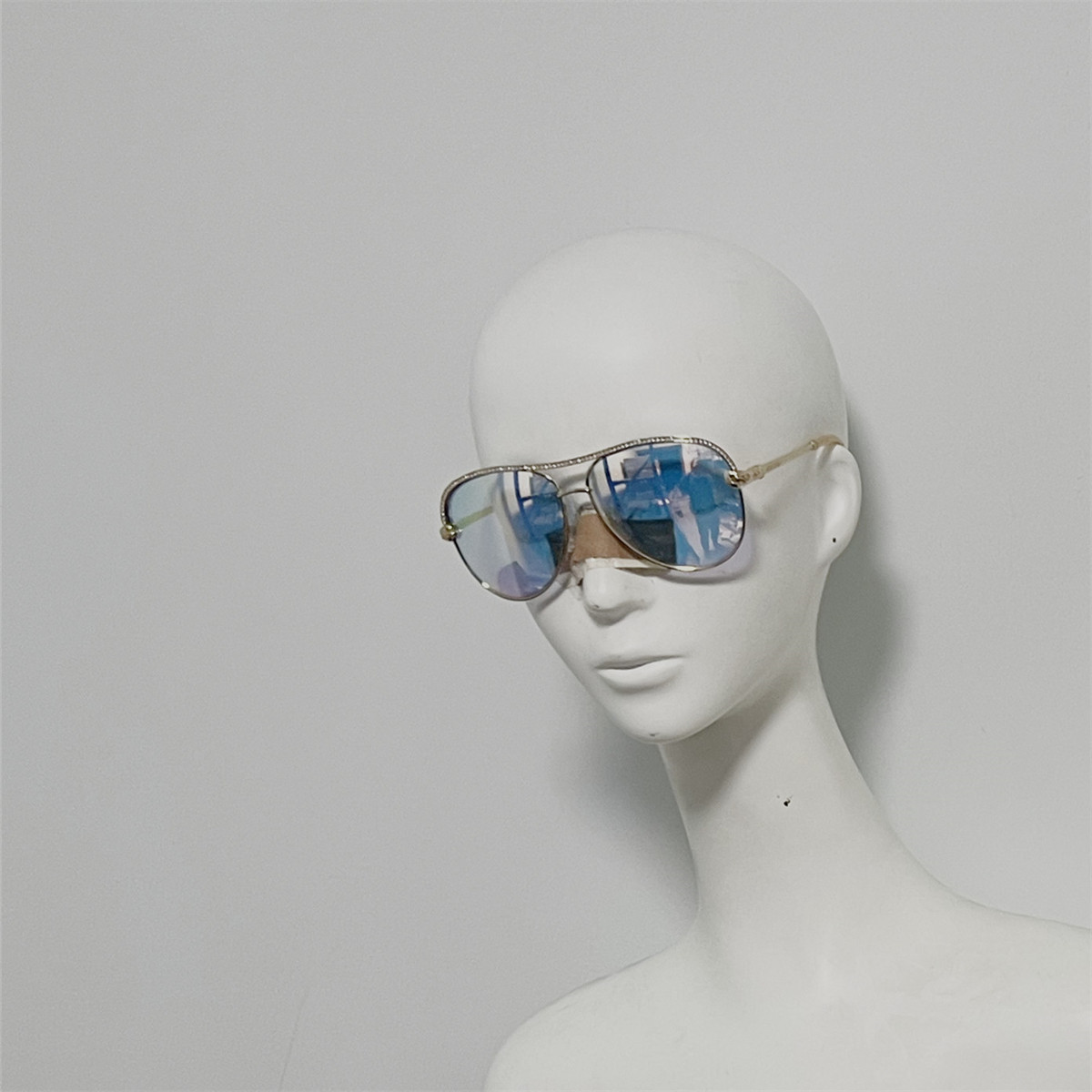 RC1011 女式设计师款太阳镜 蛇头 彩膜款蛤蟆镜 墨镜 26年新订单