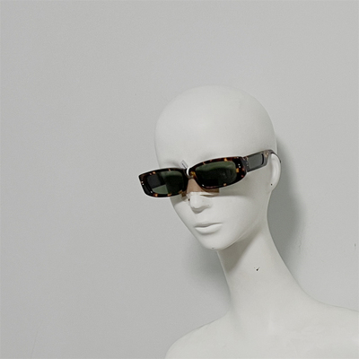 LFL1419 TALITA 意产进口花料板材太阳镜 超超大方框窄框墨镜 INS