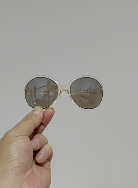 G06-122 儿童款太阳镜 女童款大圆框墨镜 工厂样板 出口订单样品
