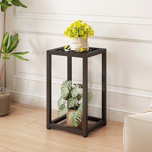 户外花架子客厅落地式阳台置物架花盆托架铁艺装饰摆件放置架支架