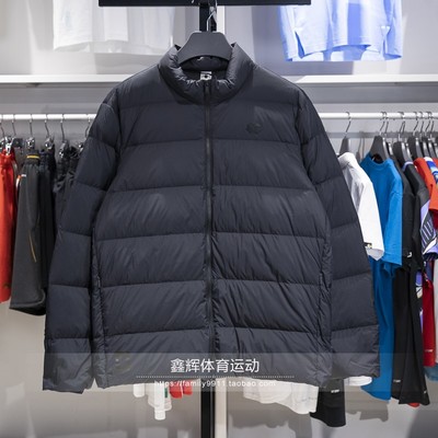 2024冬季李宁羽绒服男款立领修身防泼水保暖加厚运动外套AYMU353