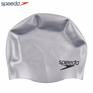 护耳 Speedo速比涛 儿童真品进口硅胶泳帽 圆顶无缝 舒适