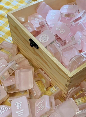 水晶滴胶麻将成品川麻108张136张144张带花手搓机用非亚克力密胺