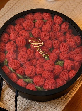 情人节礼物红玫瑰花束毯子披肩结婚订婚送朋友闺蜜老婆仪式感礼物