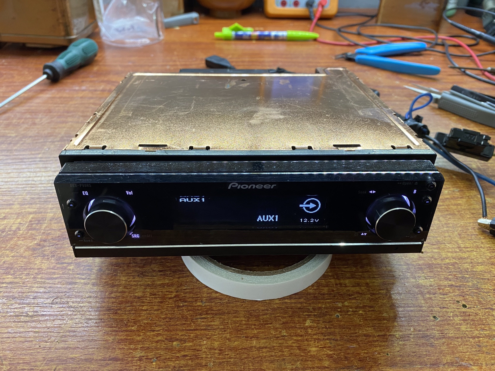 汽车音响功放设备维修 故障维修先锋DEX-P99RS||| 故障问题