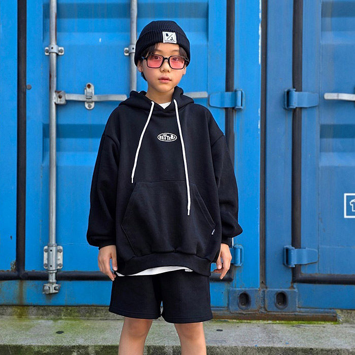 亲子儿童连帽卫衣短裤套装BETTERJ韩国代购童装26春中大男女童644,童装/婴儿装/亲子装,套装,淘宝优惠券,粉丝福利购,淘宝优惠卷