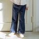 洋气拼接牛仔裤 儿童女童542 26春款 MilkPowder韩国南大门童装 代购