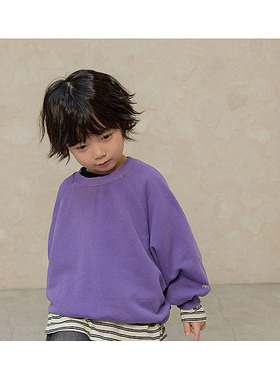 儿童插肩袖宽松卫衣 NAVI韩国南大门童装代购26春款中大男女童003