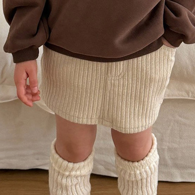 儿童灯芯绒短裙 MATILDA韩国南大门童装25冬款中大女童半身裙986