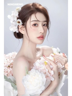 小红书同款绝美仙女花裙子花精灵包装纸改造少女创意鲜花写真花束