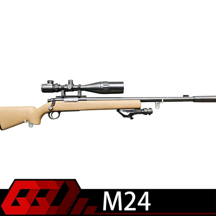 【古工良匠】M24 成人年合法高档金属仿电动玩具枪高端专业发射器