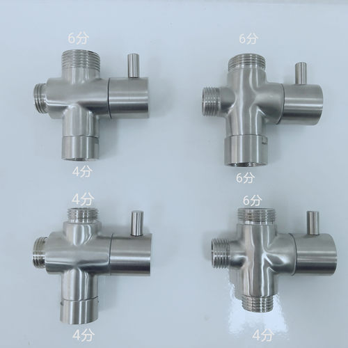 一进二出三通304不锈钢分水器