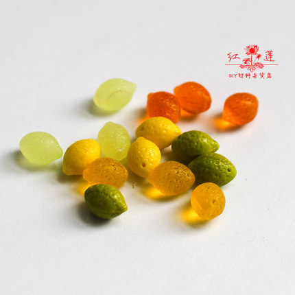 进口捷克琉璃珠【柠檬】diy手工材料散珠手链项链饰品串珠配件