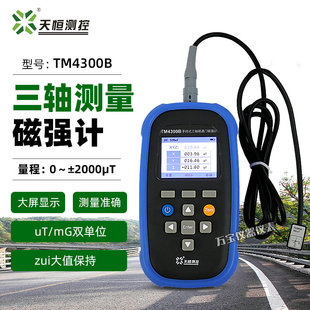天恒TM4100B 金屬零配件磁性檢測儀 磁門磁通計(jì) 4300B高精度便攜式