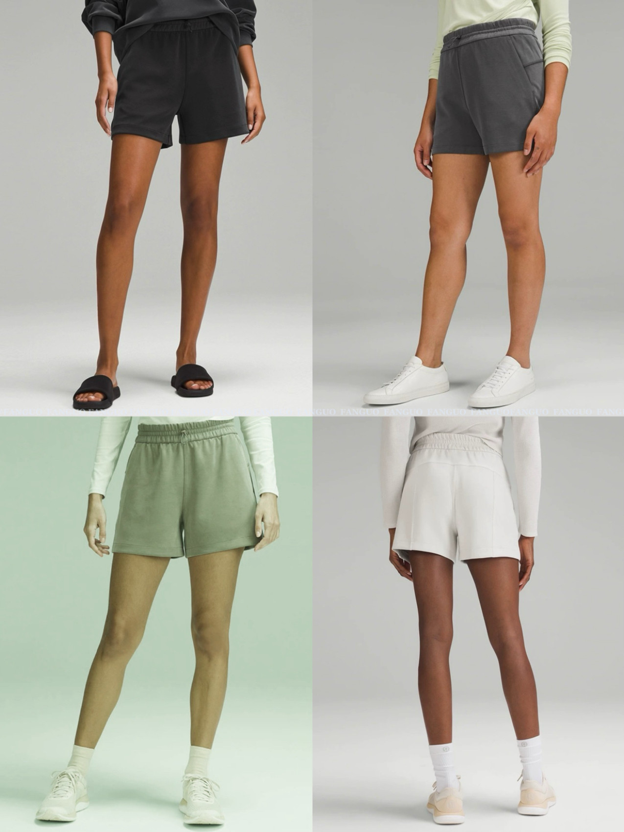 鹿家那条！巨爱！休闲高级感 空气棉休闲运动短裤女,女装/女士精品,休闲裤,淘宝优惠券,粉丝福利购,淘宝优惠卷